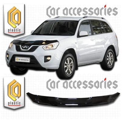 Лот: 4798915. Фото: 1. Дефлектор капота (чёрный) Chery... Детали тюнинга
