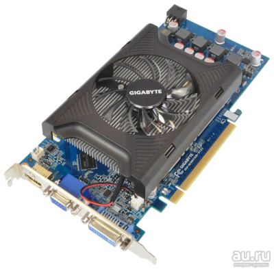 Лот: 9485671. Фото: 1. gigabyte geforce 9800 gt 512 мб... Видеокарты