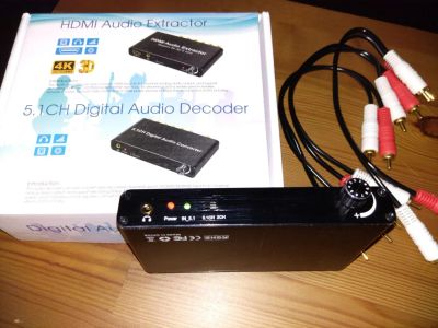 Лот: 19286463. Фото: 1. Конвертер звука 5.1 SPDIF/Coaxial... Другое (аудиотехника)