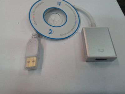 Лот: 10884544. Фото: 1. USB видеокарта (USB to HDMI). Видеокарты