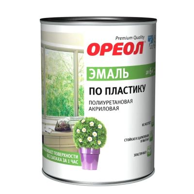 Лот: 24090093. Фото: 1. Эмаль Ореол, для пластика, акриловая... Краски, лаки, растворитель
