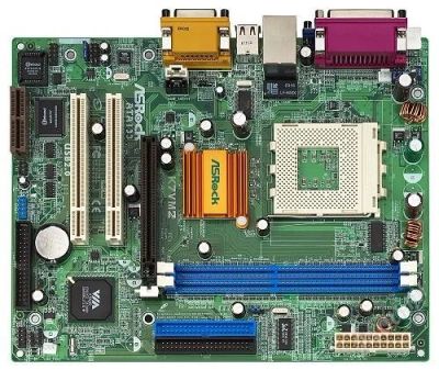 Лот: 1052816. Фото: 1. Материнская плата Asrock K7VM2... Материнские платы