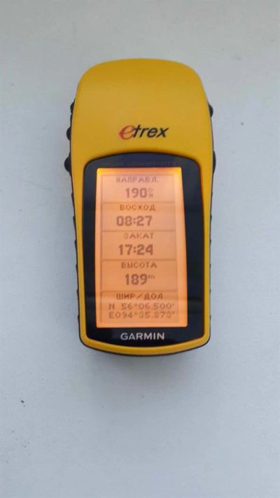 Лот: 3754675. Фото: 1. GPS Garmin Etrex H Russian. GPS-навигаторы
