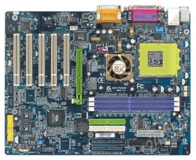 Лот: 386492. Фото: 1. Материнская плата Gigabyte GA-7VAX... Материнские платы