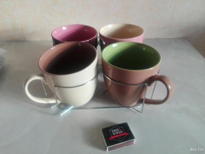 Лот: 9938379. Фото: 1. кружки огромные набор. Кружки, стаканы, бокалы