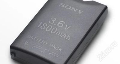 Лот: 50854. Фото: 1. батарея для psp Slim (3.6v 1200... Красноярск