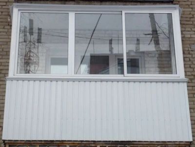 Лот: 8934490. Фото: 1. Алюминиевое остекление балкона... Окна, балконы