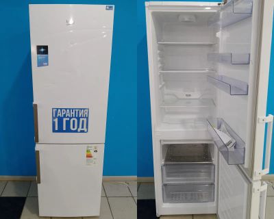 Лот: 20936337. Фото: 1. Холодильник BEKO RCSK 340M21 W... Холодильники, морозильные камеры