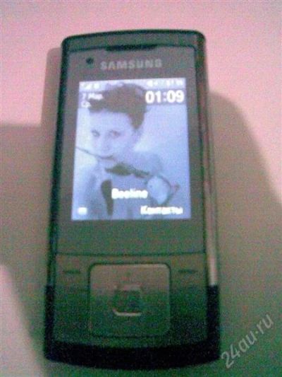 Лот: 1621538. Фото: 1. Samsung L811 слайдер с 3 мп камерой. Кнопочные мобильные телефоны