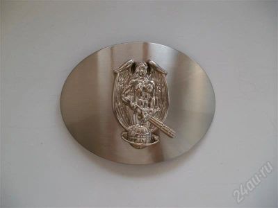 Лот: 560428. Фото: 1. Большая металлическая пряга. Ремни, пояса