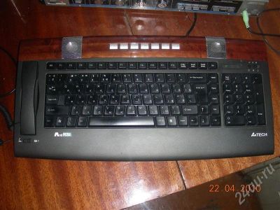 Лот: 328879. Фото: 1. клава A4TECH AntiRCI с IP телефоном. Клавиатуры и мыши