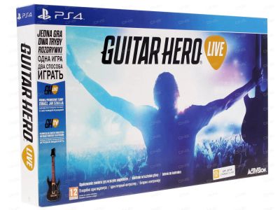 Лот: 10302416. Фото: 1. Беспроводная гитара Guitar Hero... Игры для консолей