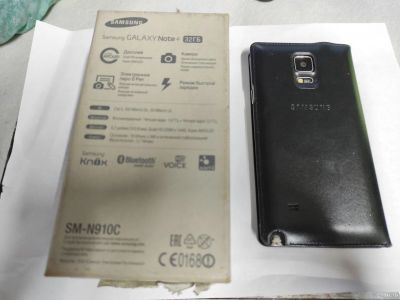 Лот: 16478805. Фото: 1. Samsung Galaxy Note 4 Black (SM-N910C... Смартфоны