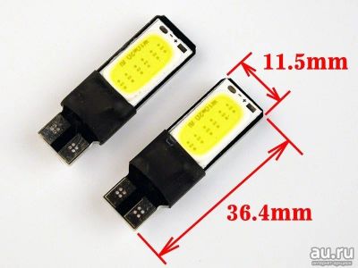 Лот: 9807148. Фото: 1. !С 1 рубля! Лампа T10 COB LED... Оптика и освещение