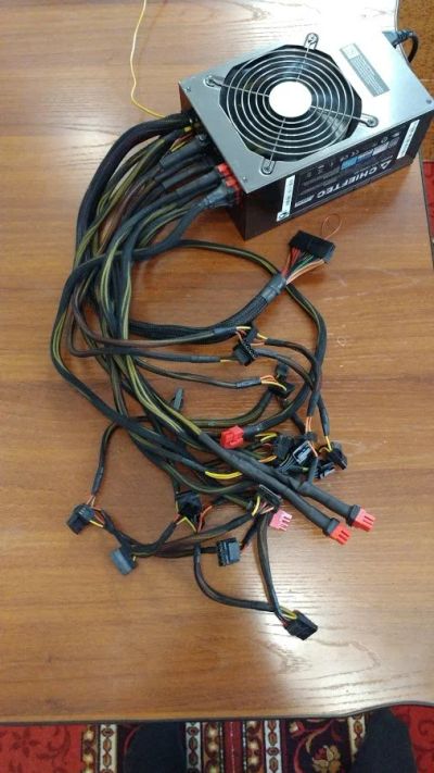 Лот: 14851527. Фото: 1. Блок питания Chieftec CFT-1200G-DF... Корпуса, блоки питания