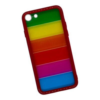 Лот: 25127516. Фото: 1. Чехол iPhone 7/8/SE 2020 Rainbow... Чехлы, бамперы
