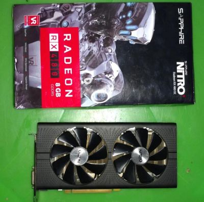 Лот: 10542231. Фото: 1. Видеокарта Sapphire Radeon RX... Видеокарты