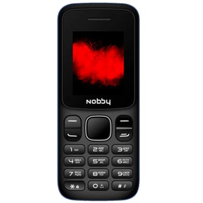 Лот: 14612506. Фото: 1. Мобильный телефон Nobby 101 черно-синий. Кнопочные мобильные телефоны