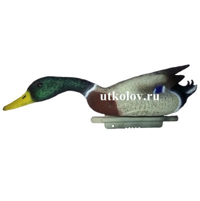 Лот: 8813752. Фото: 1. Чучело пластиковое утки "Кряква... Манки, приманки