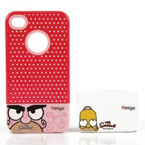 Лот: 3588768. Фото: 1. Чехол Amigo The Simpsons для iPhone... Чехлы, бамперы