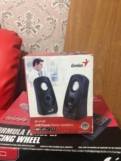 Лот: 15423981. Фото: 1. колонки genius sp-u150. Акустические системы