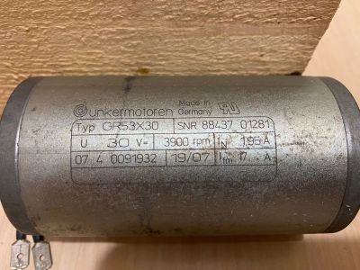 Лот: 19459442. Фото: 1. Dunkermotoren GR53x30 3900rpm... Электродвигатели