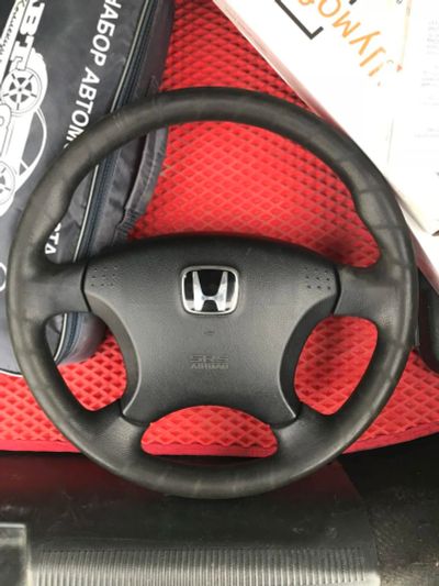 Лот: 11255165. Фото: 1. Руль с подушкой Honda Civic ES1. Другое (автозапчасти)