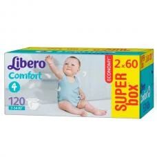 Лот: 4270780. Фото: 1. Подгузники Libero Comfort Maxi... Детская гигиена