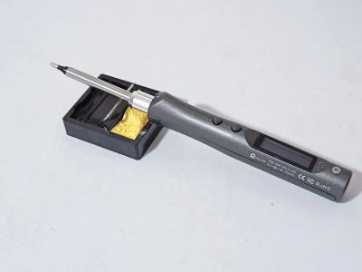 Лот: 21171716. Фото: 1. Умный мини паяльник Quecoo T85... Радиолюбительский инструмент