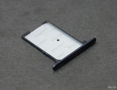 Лот: 6081844. Фото: 1. Контейнер SIM Xiaomi Mi3 - Чёрный. Другое (запчасти, оборудование)