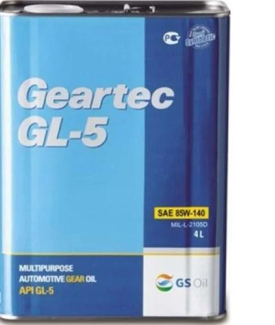 Лот: 14826008. Фото: 1. Kixx Geartec GL-5 85W-140 4L... Масла, жидкости