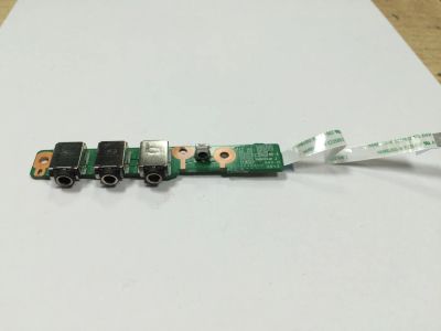 Лот: 9344967. Фото: 1. Плата AUDIO разъёмов для ноутбука... Платы расширения, контроллеры, доп. порты