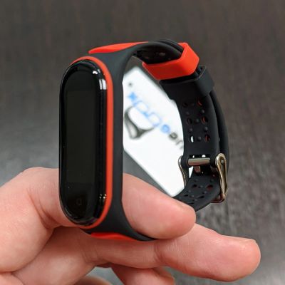 Лот: 17135730. Фото: 1. Ремешок Xiaomi Mi Band 5 спортивный... Ремешки, браслеты