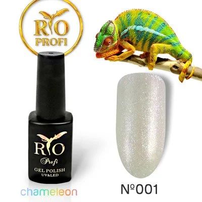 Лот: 6931597. Фото: 1. Гель-лак Хамелеон RIO Profi №001. Лак для ногтей