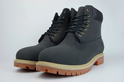 Лот: 16959759. Фото: 1. Ботинки Timberland Fur Dark Grey... Кеды, кроссовки, слипоны