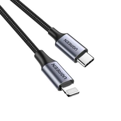 Лот: 21574303. Фото: 1. Кабель UGREEN US304 USB-C to Lightning... Шлейфы, кабели, переходники