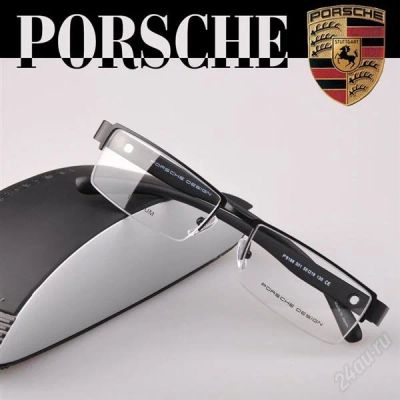 Лот: 2088378. Фото: 1. брендовая оправа Porsche Design... Очки солнцезащитные