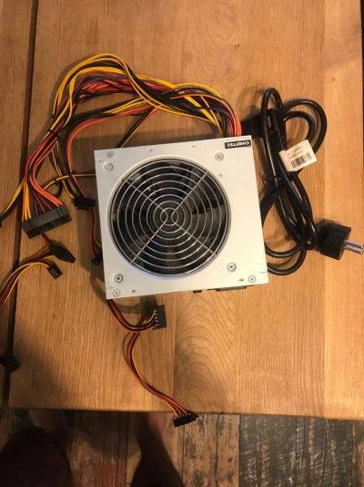 Лот: 16739868. Фото: 1. Блок питания 500W Chieftec (GPA-500S8... Корпуса, блоки питания