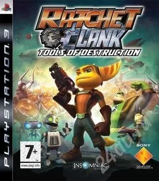 Лот: 397664. Фото: 1. Rathcet and Clank: Tools of Destruction. Игры для консолей