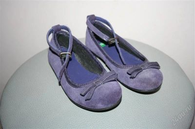 Лот: 2854950. Фото: 1. туфельки фиолетовые benetton 26размера... Туфли