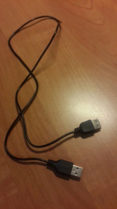 Лот: 10981248. Фото: 1. Удлинитель кабель USB 2.0 (версии... Шлейфы, кабели, переходники