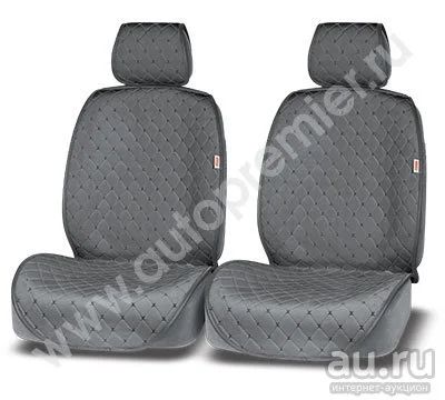 Лот: 13295541. Фото: 1. Накидки на сидения PREMIER «Alcantra... Чехлы, коврики, оплетки руля
