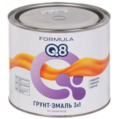 Лот: 24088298. Фото: 1. Грунт-эмаль Formula Q8, по ржавчине... Краски, лаки, растворитель