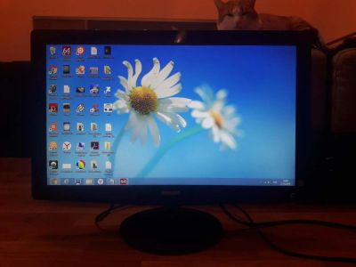 Лот: 8406718. Фото: 1. монитор Philips 226v3l диагональ... ЖК-мониторы