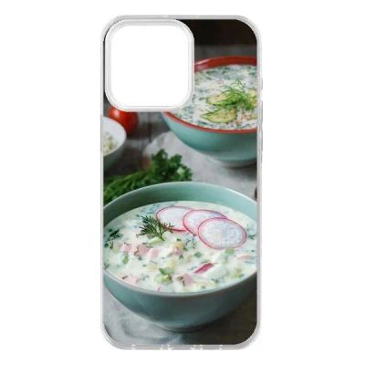 Лот: 25540421. Фото: 1. Чехол Krutoff Clear Case "Окрошка... Чехлы, бамперы
