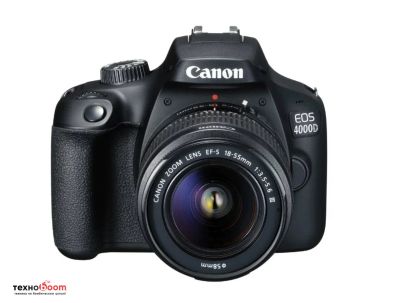 Лот: 14671035. Фото: 1. Зеркальная камера Canon EOS 4000D... Цифровые зеркальные