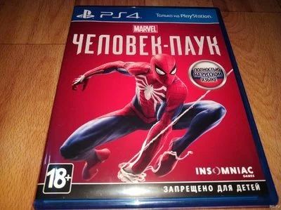 Лот: 17840325. Фото: 1. Человек паук пс4. Игры для консолей