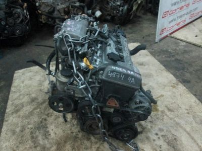 Лот: 3401611. Фото: 1. Купить двигатель Toyota 4А FE... Двигатель и элементы двигателя