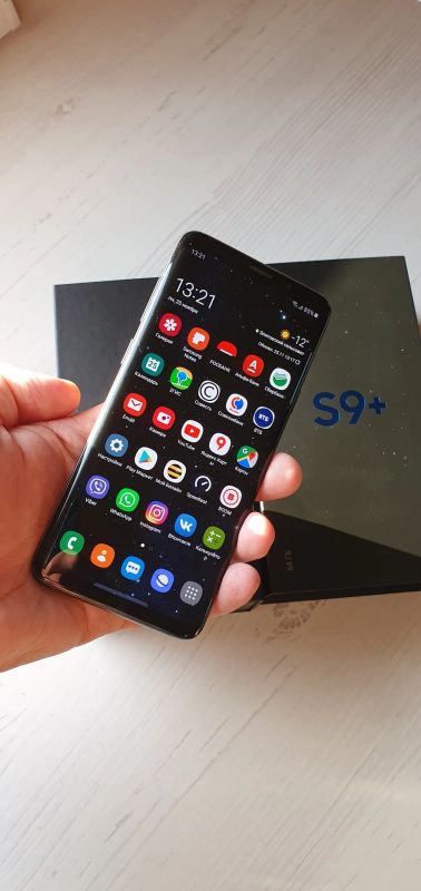 Лот: 18180949. Фото: 1. Samsung Galaxy S9 Plus 64Gb. Смартфоны