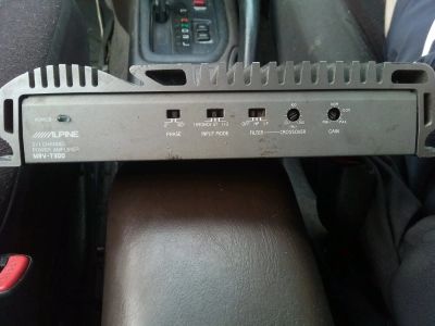 Лот: 11641808. Фото: 1. Усилитель звука Alpine mrv t300. Усилители